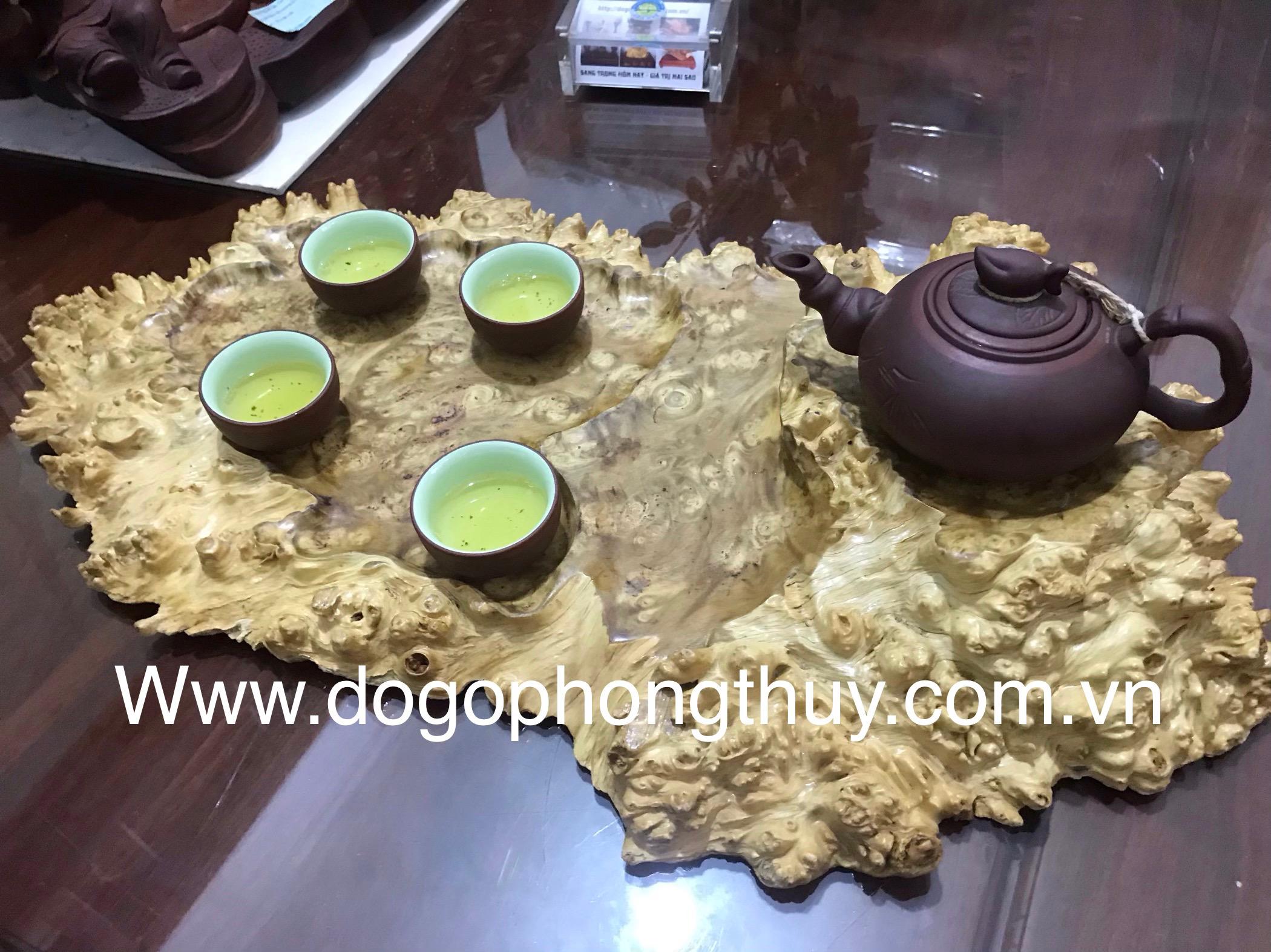 Khay trà phong thủy – đồ dùng đặc biệt của người Hà Nội xưa