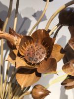 Hoa sen gỗ phong thủy Tiến Thịnh