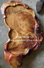 Khay trà cá chép gỗ hương krongpa Gia lai v